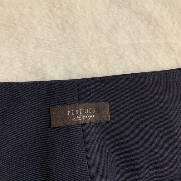 Peserico Skirt/Color Navy/Size 50 Italy (USA Size 14) - Picture 8 of 9